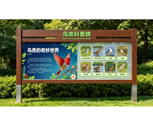 植物园文化宣传栏